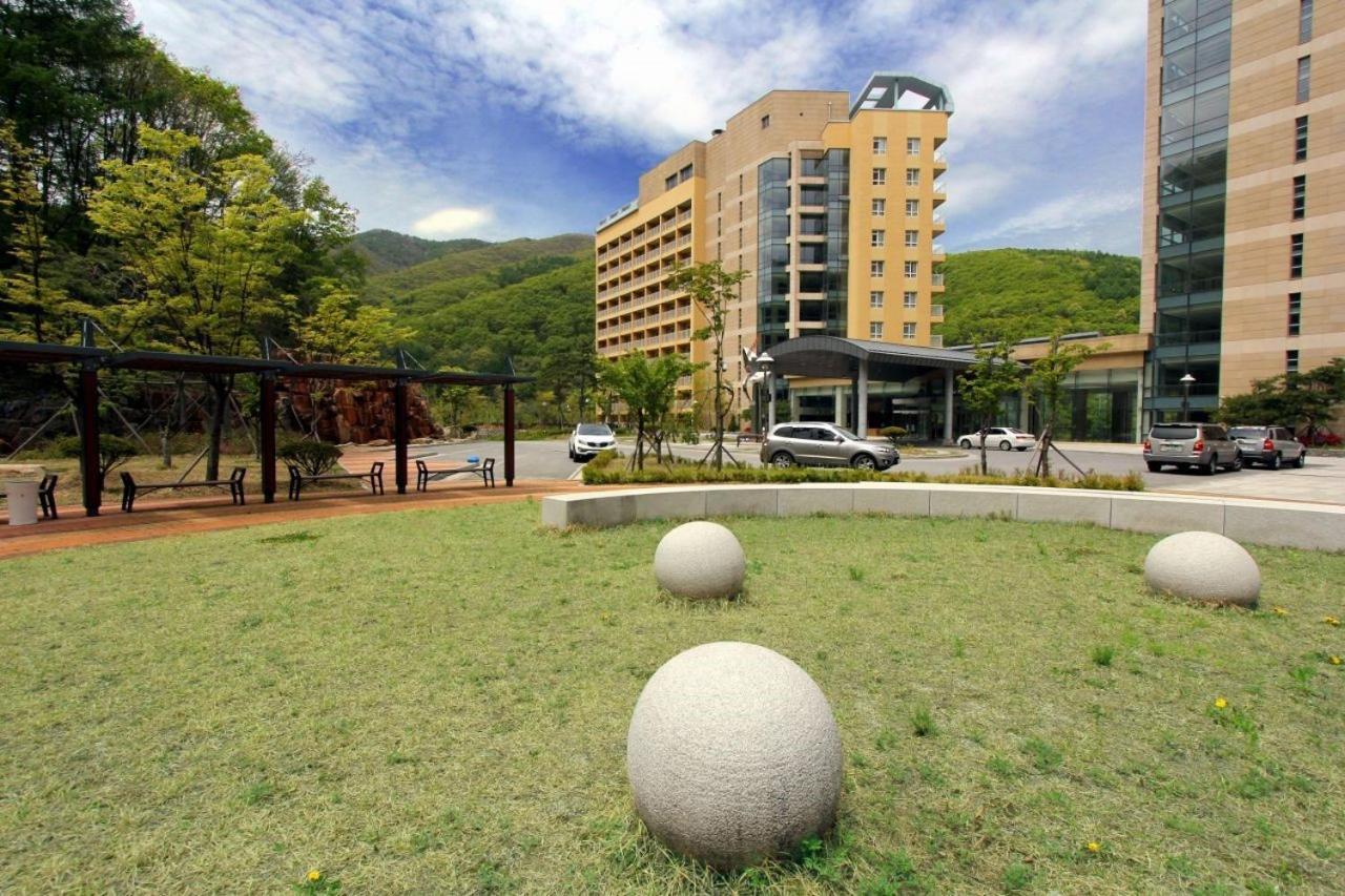High Castle Resort Jeongseon Exterior foto