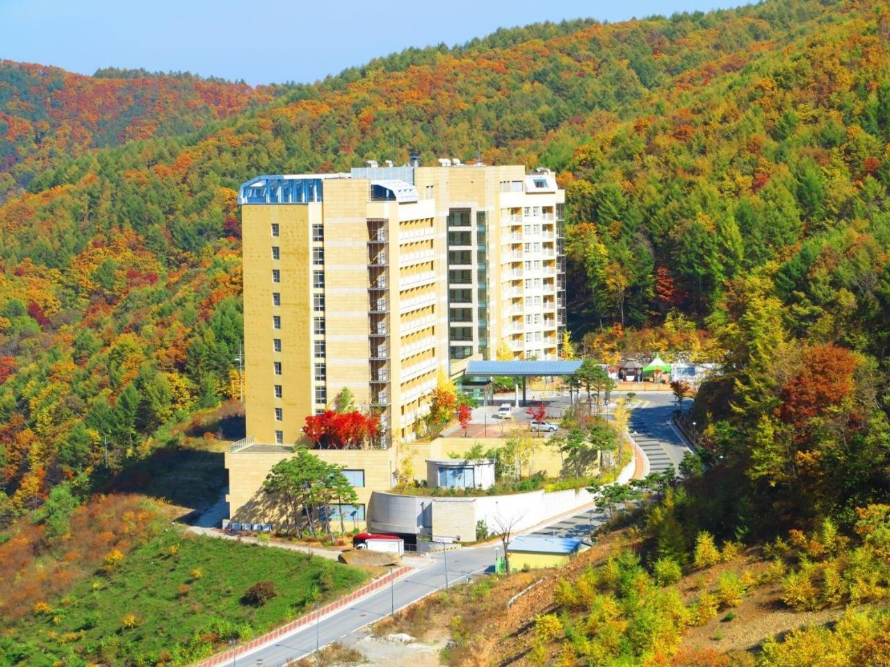 High Castle Resort Jeongseon Exterior foto